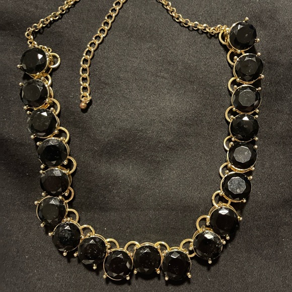 Black and gold Statement necklace! - Picture 1 of 2